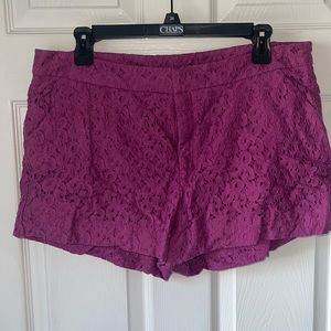 Lace shorts